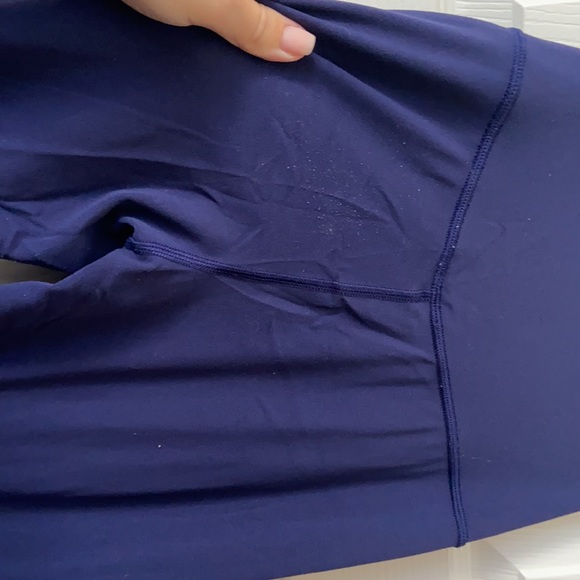 Lululemon Leggings: Blue Size 2 - Picture 3 of 6